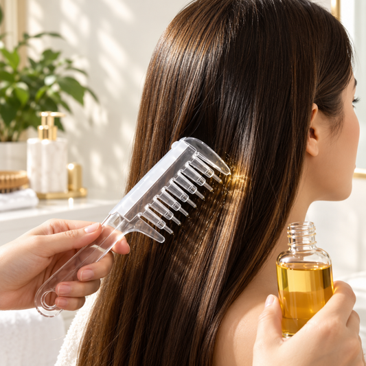 Scalp Oil Applicator Comb / Hair Oil Applicator Comb